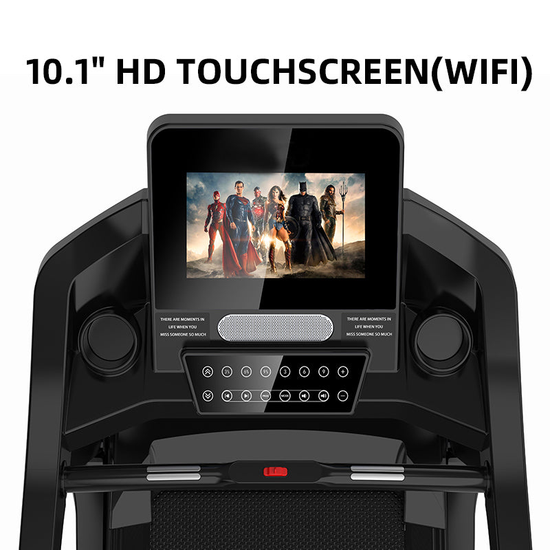 YALLA HomeGym LEGENDS Commerical Treadmill 4.5HP AC Motor, Touch Screen, Auto Incline
