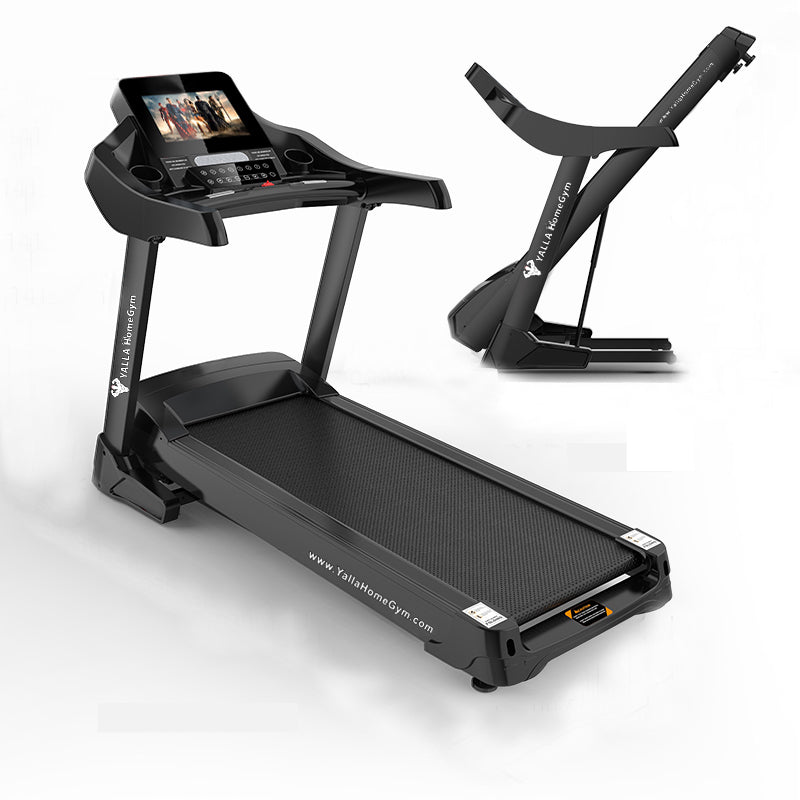 YALLA HomeGym LEGENDS Commerical Treadmill 4.5HP AC Motor, Touch Screen, Auto Incline