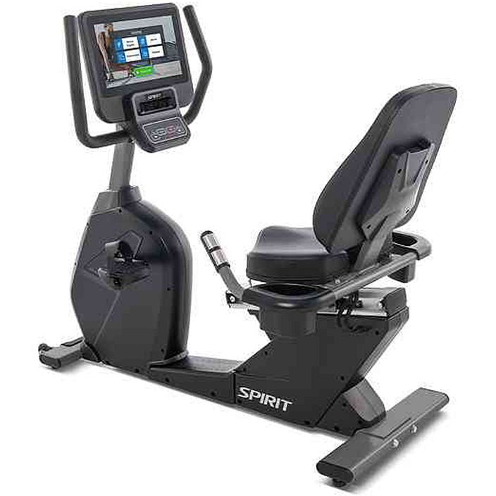 Spirit Fitness CR800ENT+ Recumbent Bike Smart Console