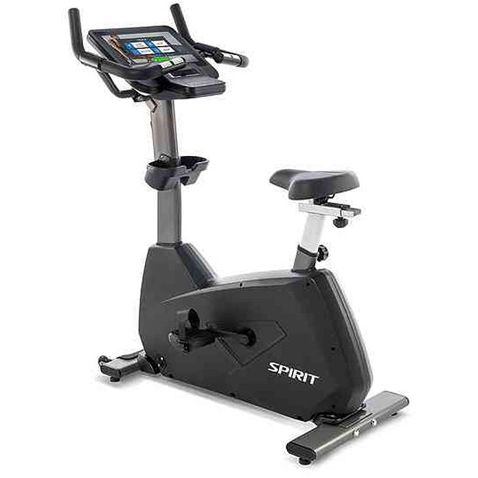 Spirit Fitness CU800ENT+ Commercial Upright Bike With Smart Console