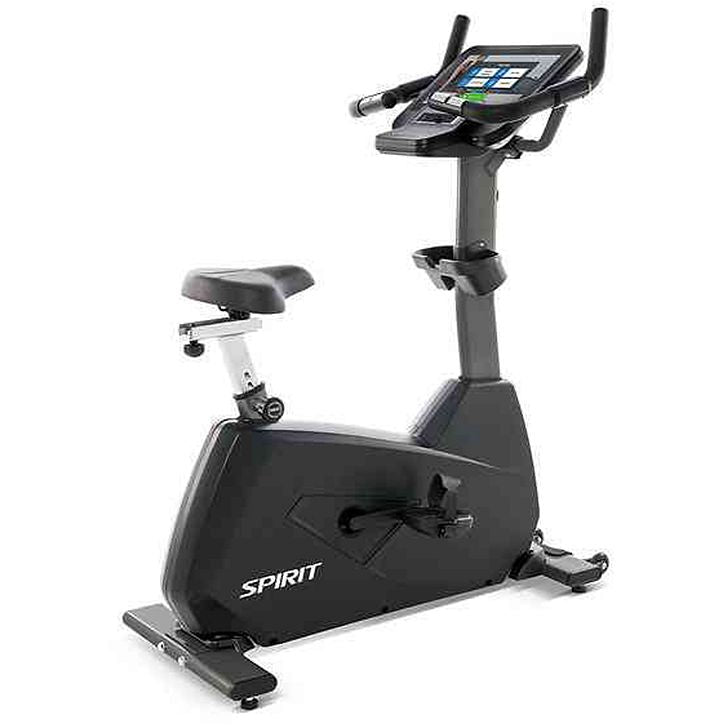 Spirit Fitness CU800ENT+ Commercial Upright Bike With Smart Console
