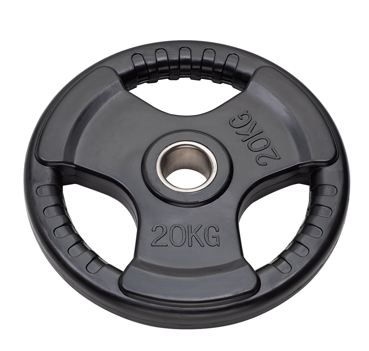 TRI-GRIP RUBBER-COATED OLIMPICO CAST IRON DISC
