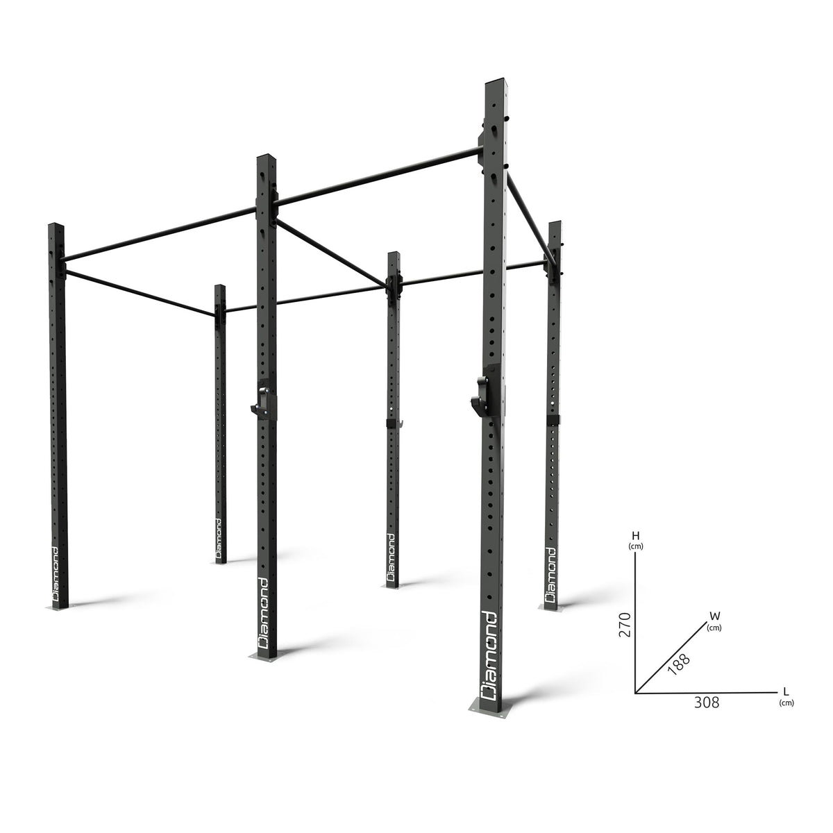 2 NAKED FREE-STANDING MODULES