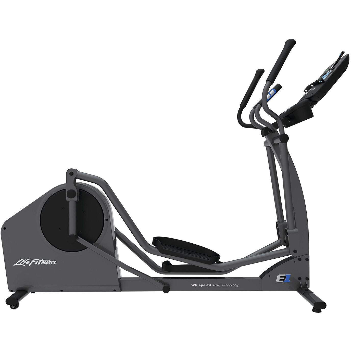 Life Fitness E1 Elliptical Cross-Trainer Base + Track Console