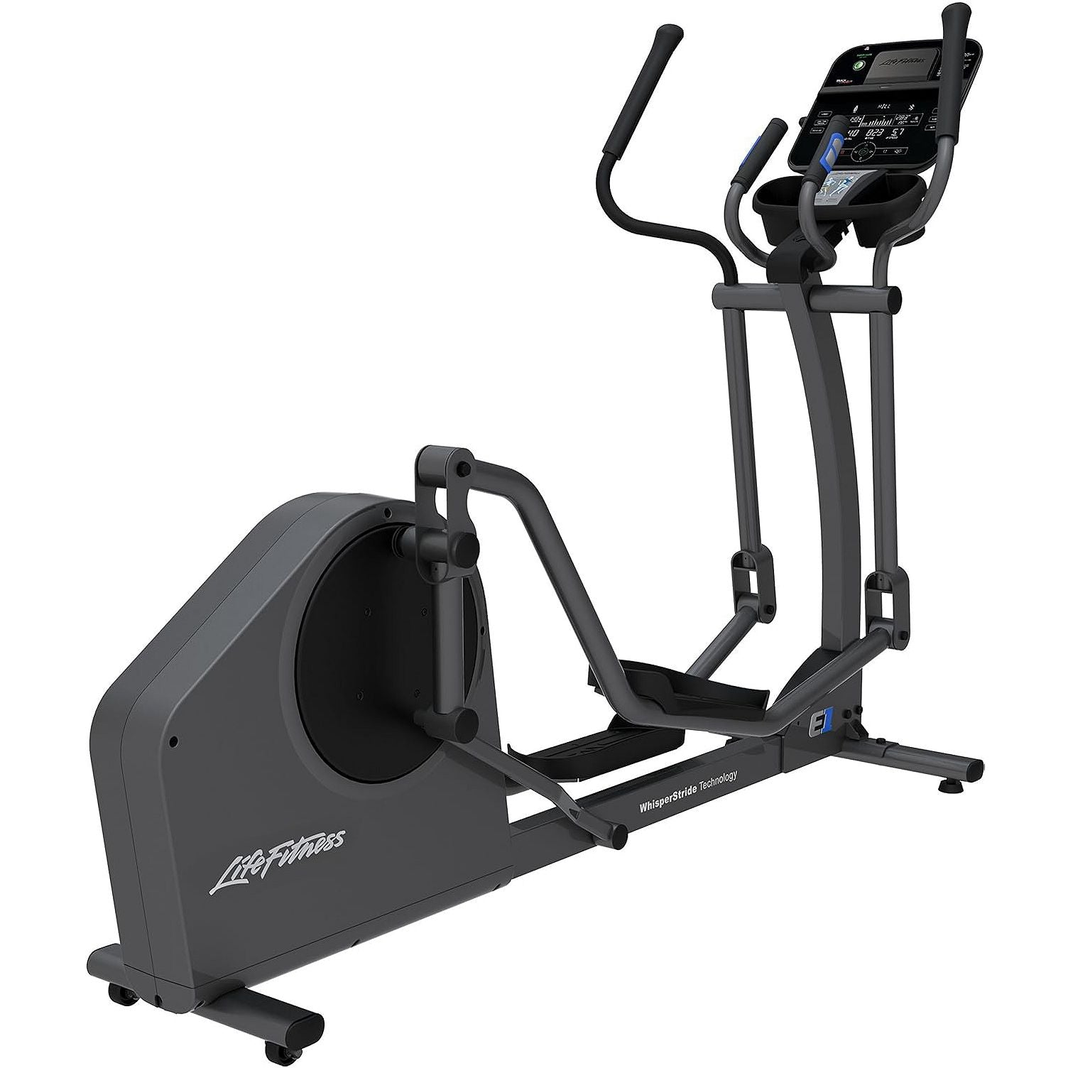 Life Fitness E1 Elliptical Cross-Trainer Base + Track Console
