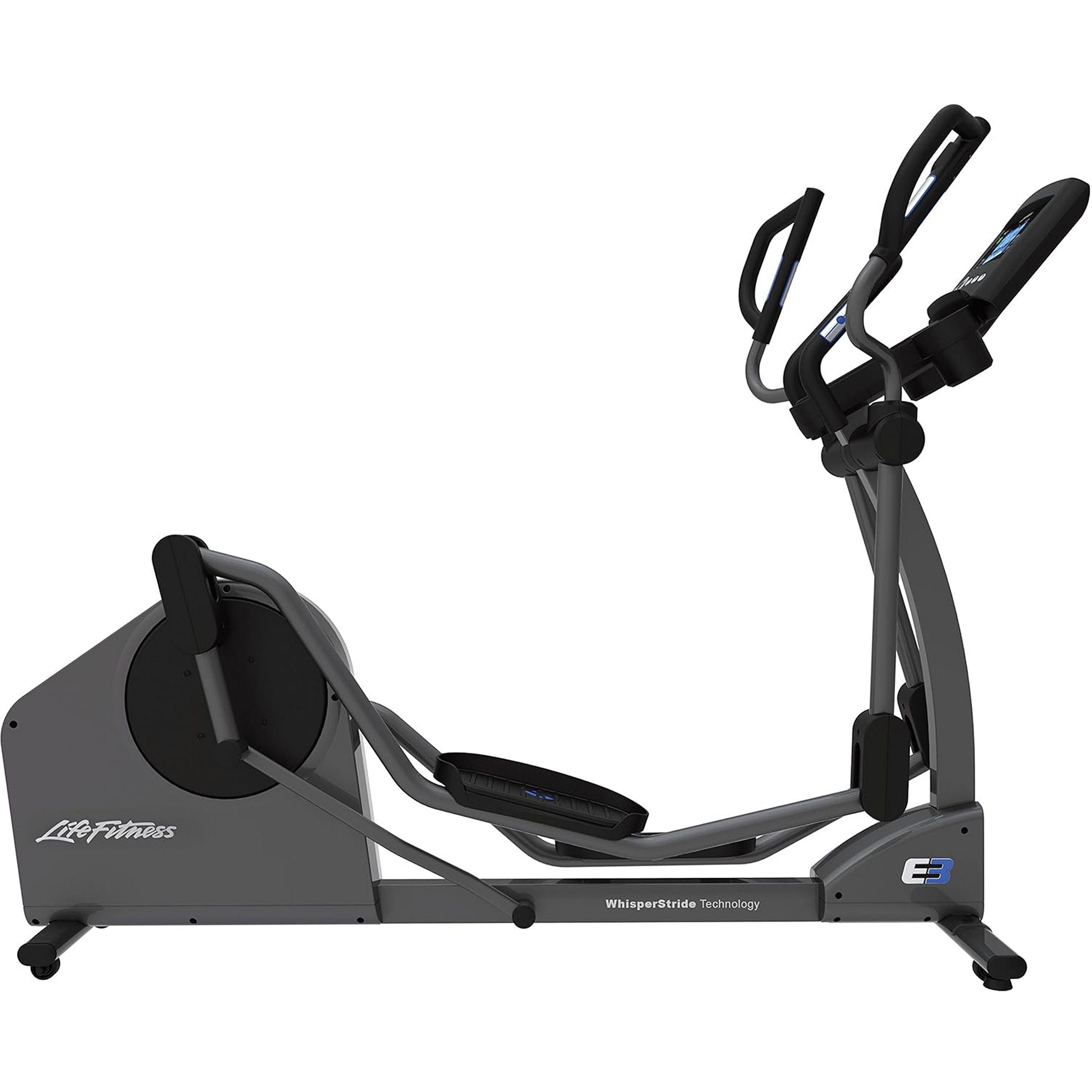 Life Fitness E3 Cross-Trainer Base, Titanium-Base+Go Console