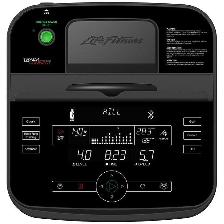 Life Fitness E3 Cross-Trainer Base, Titanium-Base+Go Console