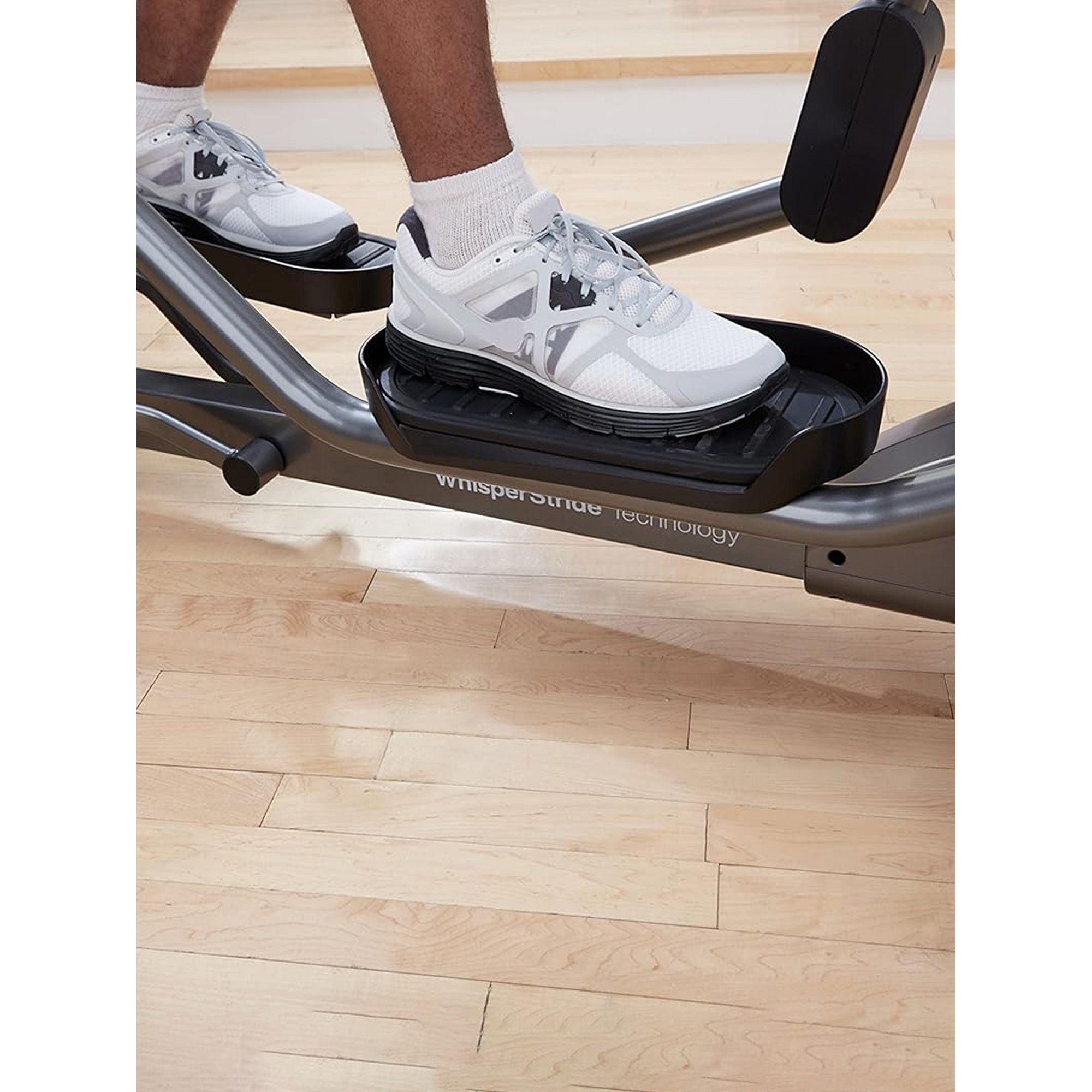 Life Fitness E3 Elliptical Cross-Trainer Base, Titanium, Base+Track Console
