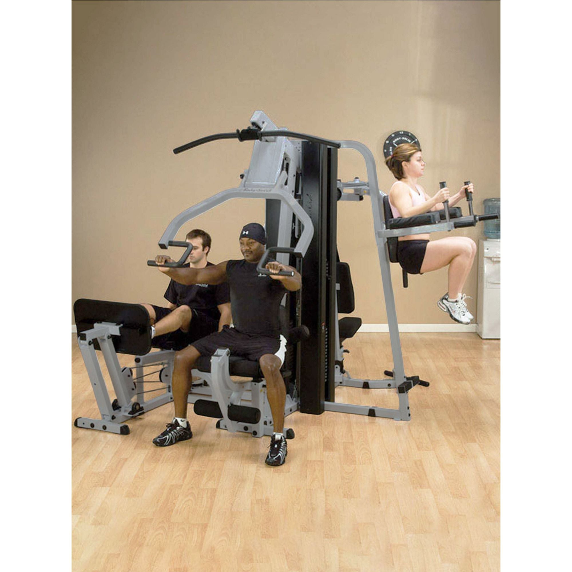 Body Solid EXM3000 Home Gym with VKR30 Vertical Knee Raise Attachment