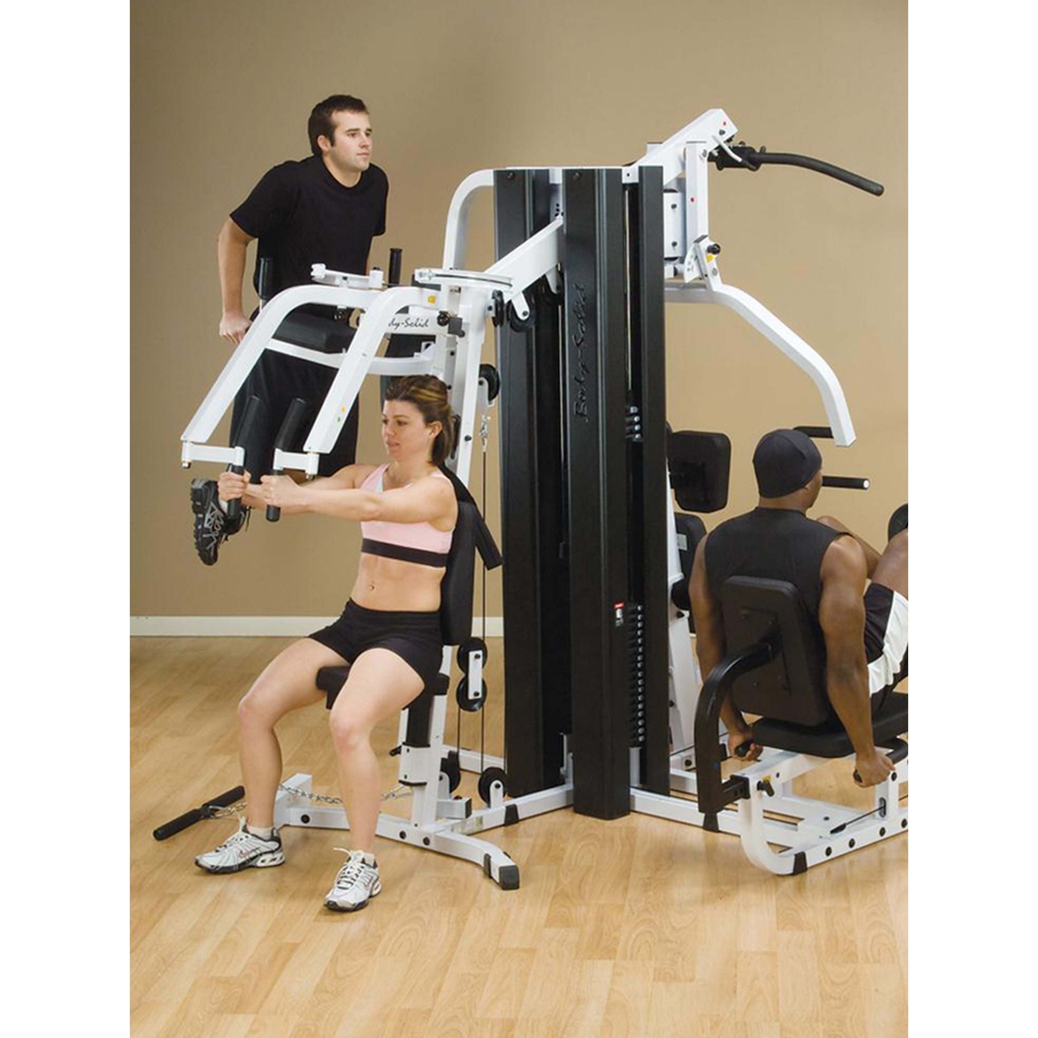 Body Solid EXM3000LPS Multi Station | White