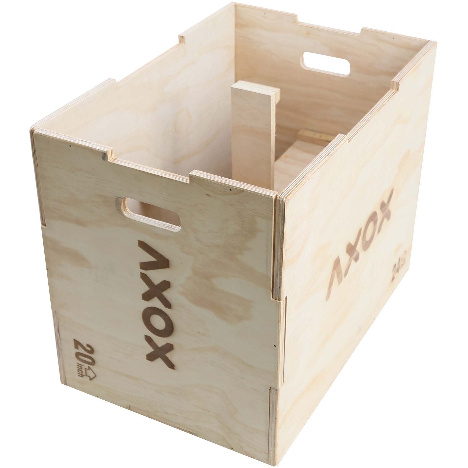 Axox Fitness 3 In 1 Wooden Plyo Jump Box