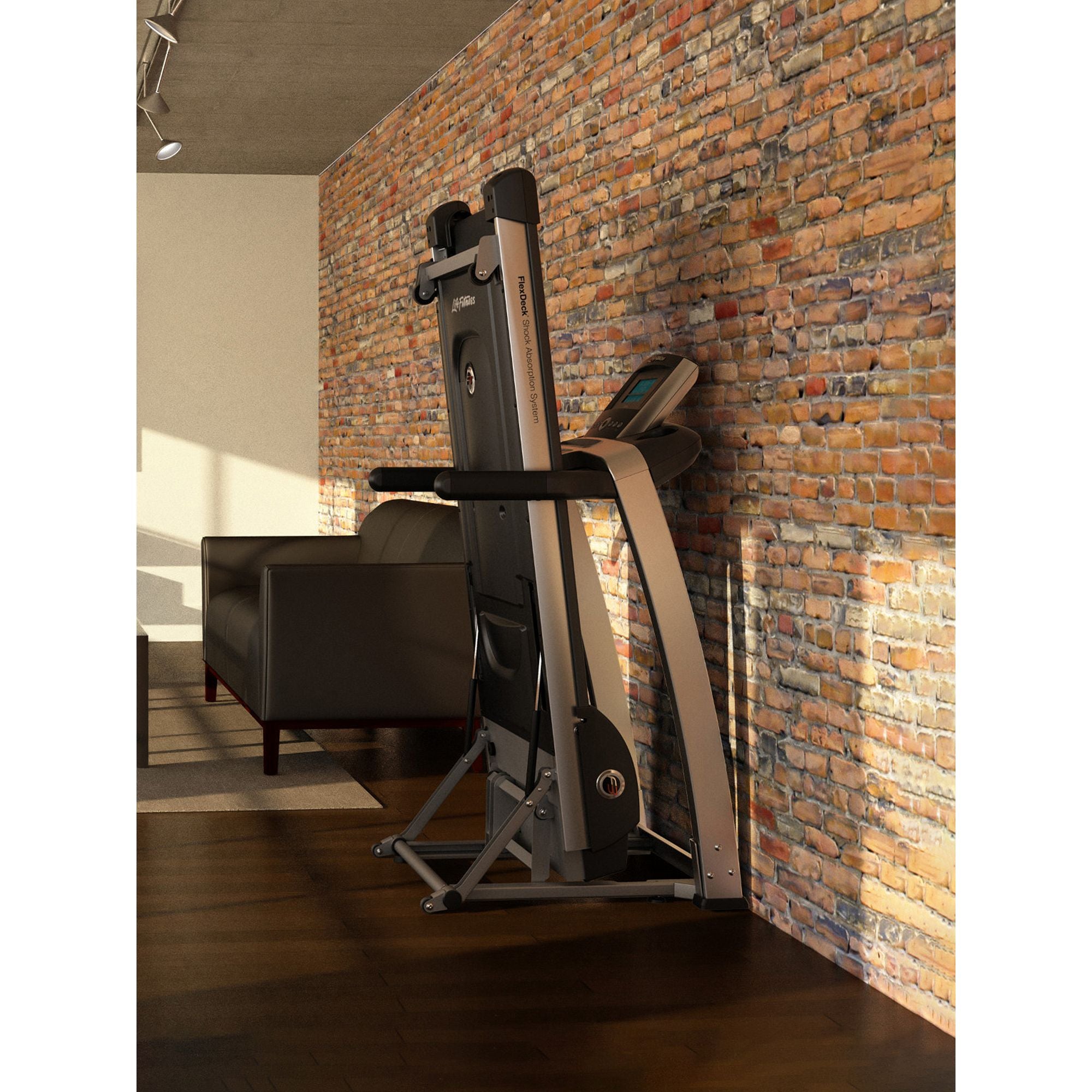 Life Fitness F3 Folding Treadmill Base+Go Console