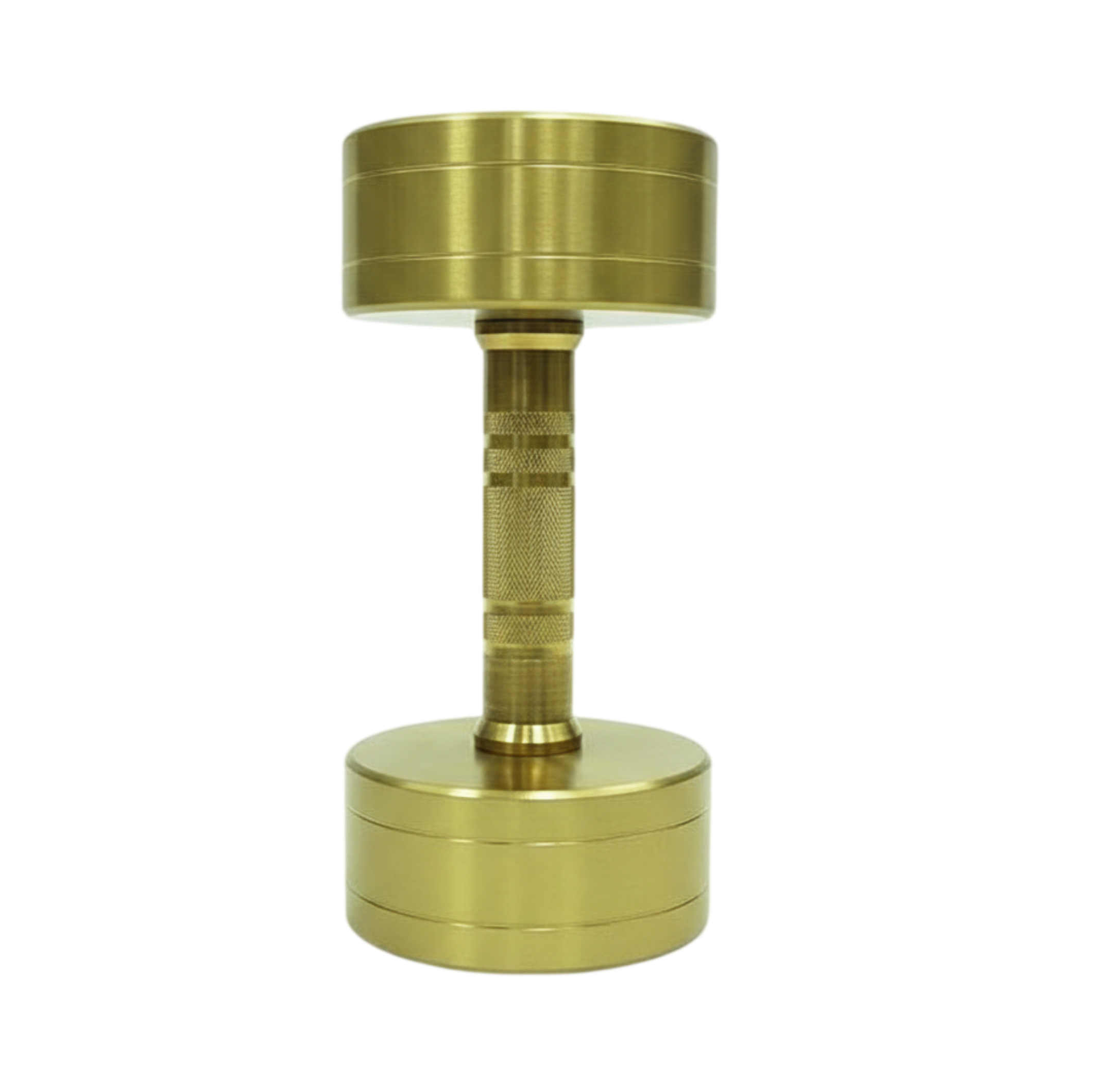 YALLA HomeGym 12.5KG Luxury Gold Plated Premium Round Dumbbells, Exclusive Edition Dumbbells, For Training, Gift &amp; Showcase