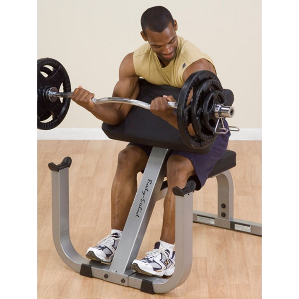 Body Solid GPCB329 Preacher Curl Bench