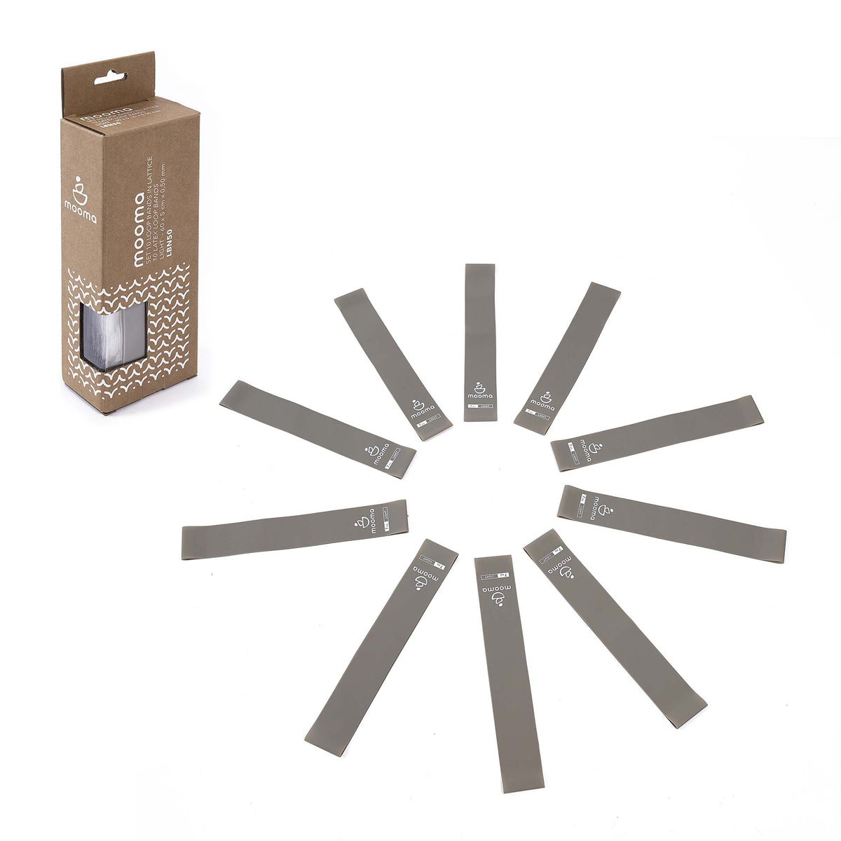 SET OF 10 LATEX LIGHT LOOP BANDS