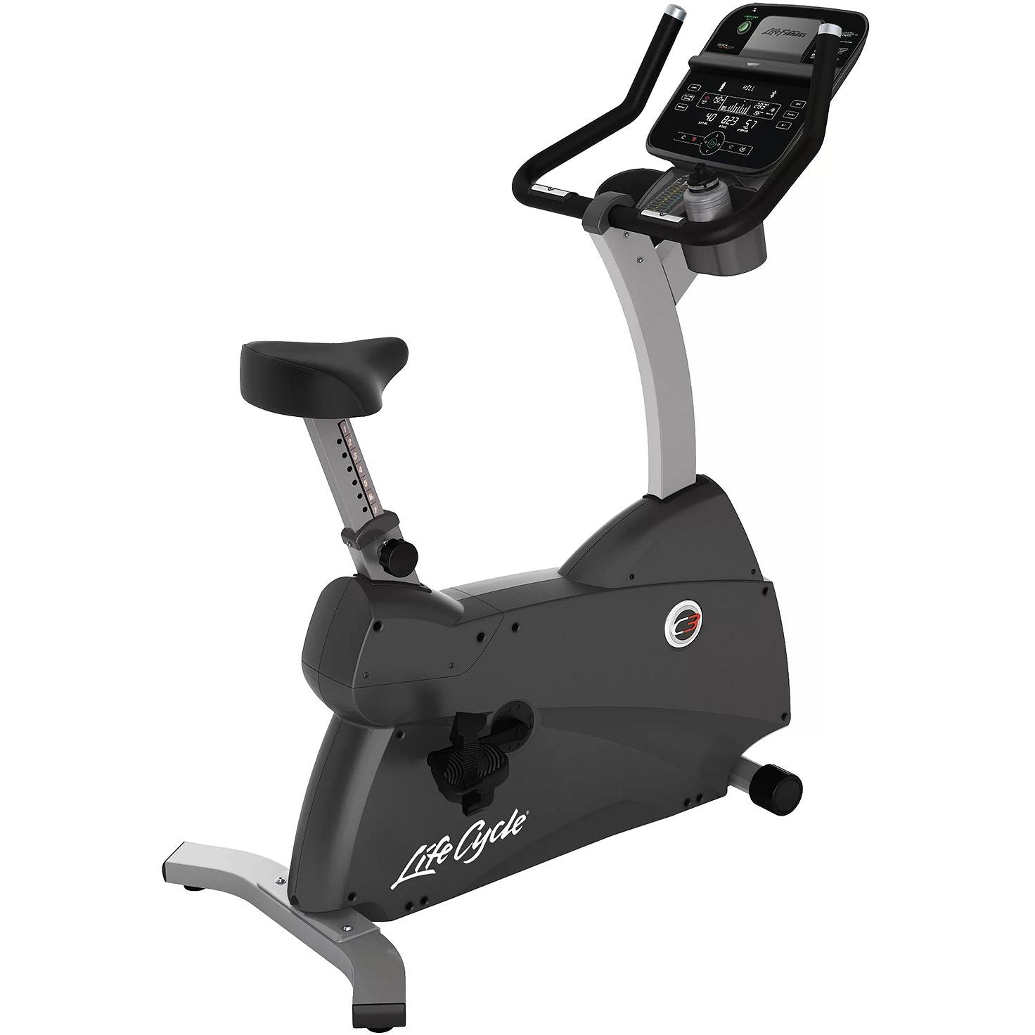 Life Fitness C3 Upright Lifecycle Exercise Bike +Track Console