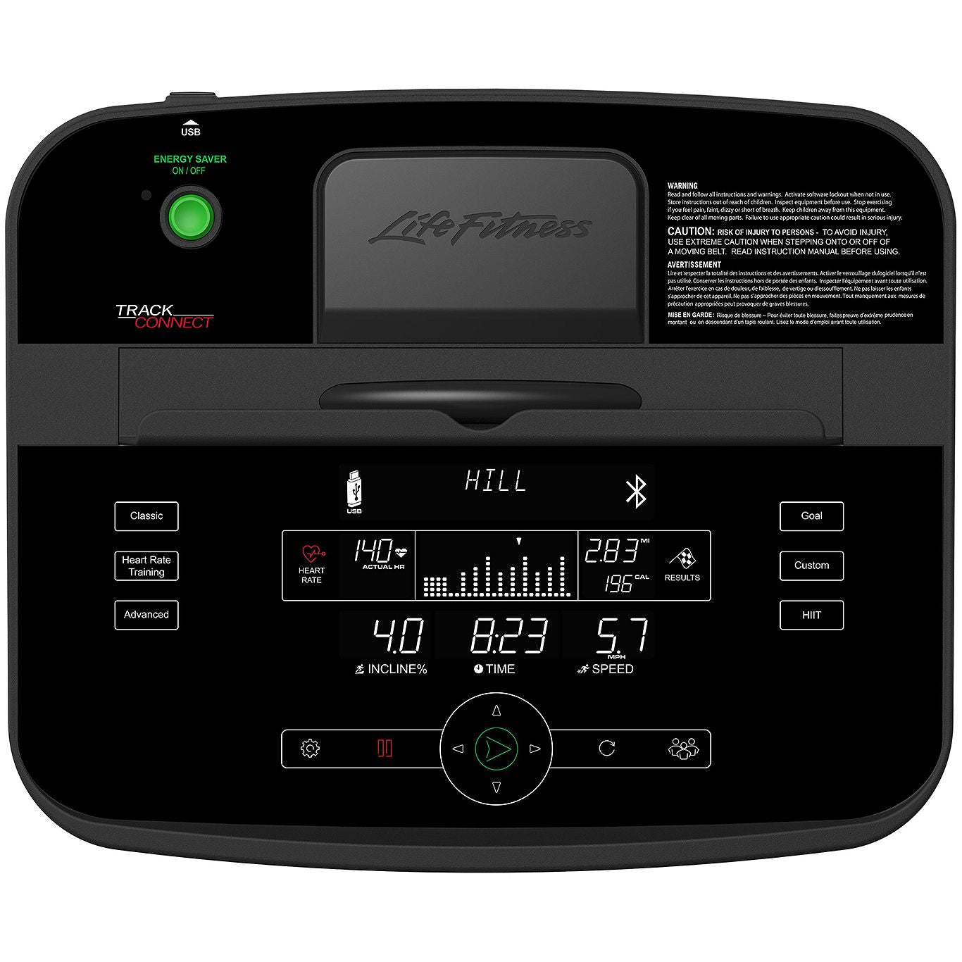 Life Fitness T3 Treadmill with Track Connect Console