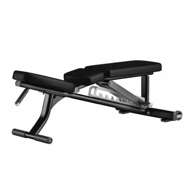Life Fitness Optima Series Adjustable Bench | Platinum - Cranberry