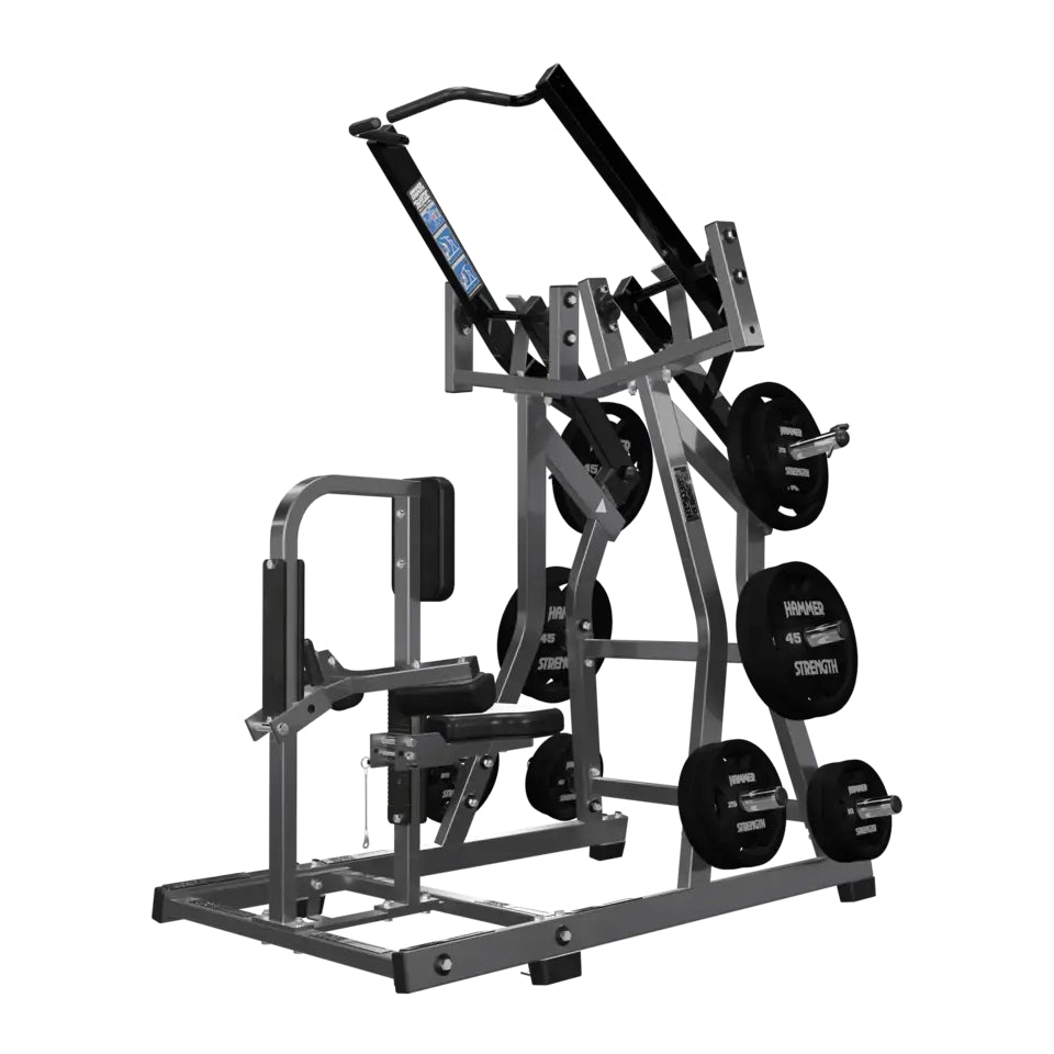 Life Fitness Plate-Loaded Iso-Lateral Front Lat Pulldown Machine