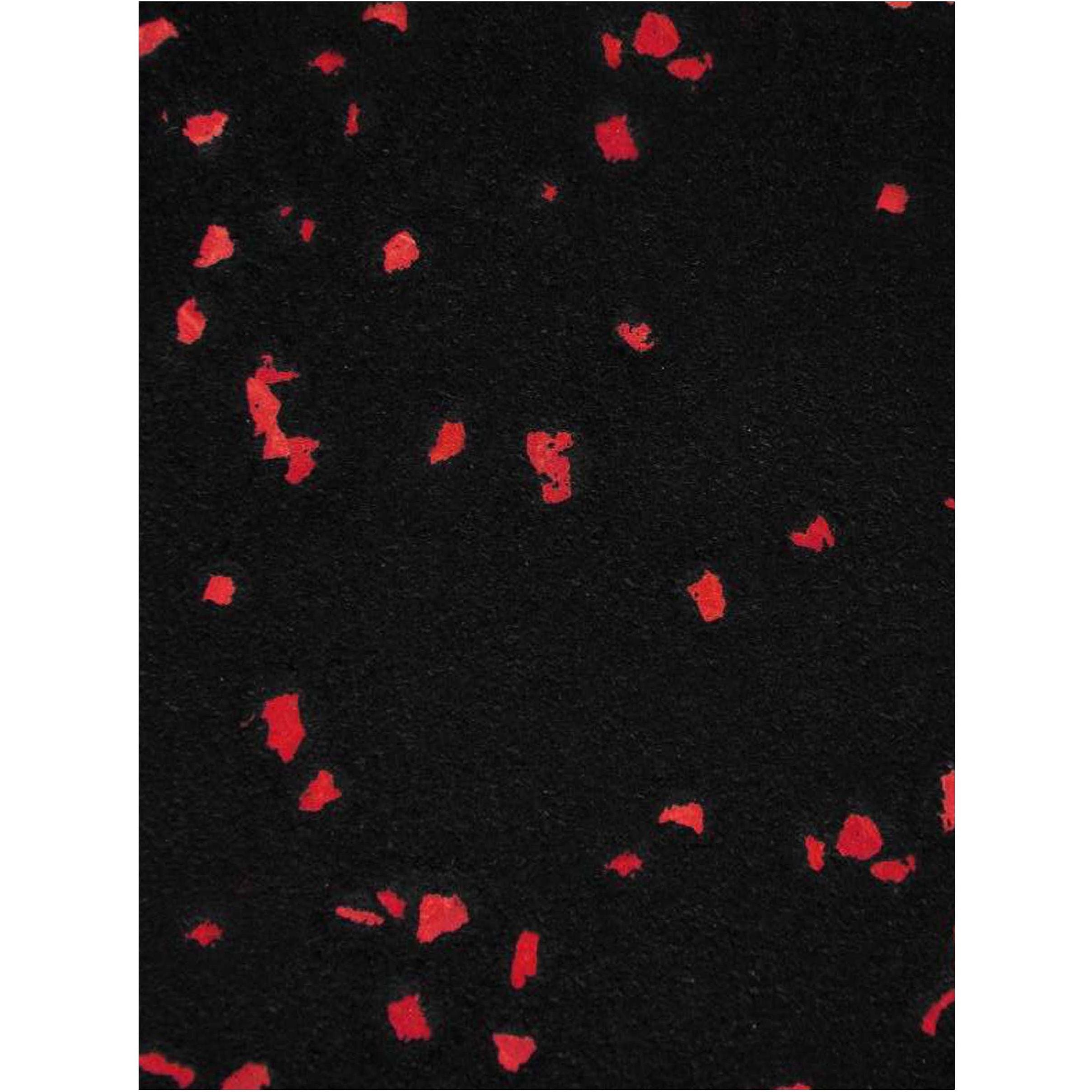 Axox Fitness SBR Floor Mat – 8mm Thickness | 50x50 cm | Red
