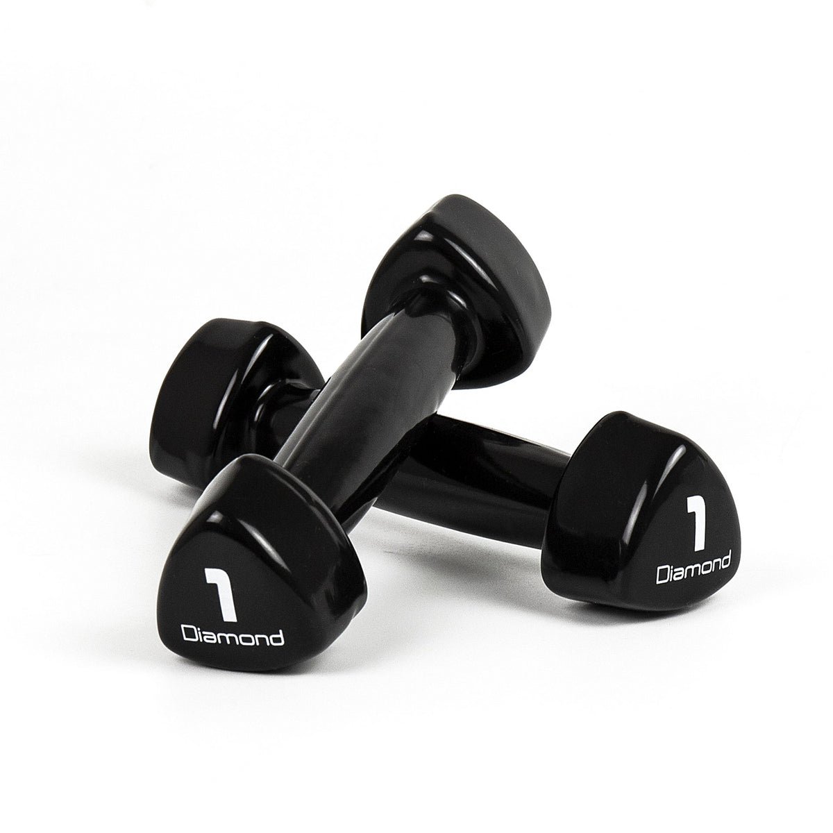 VINYL DUMBBELL SET, 1–10 KG
