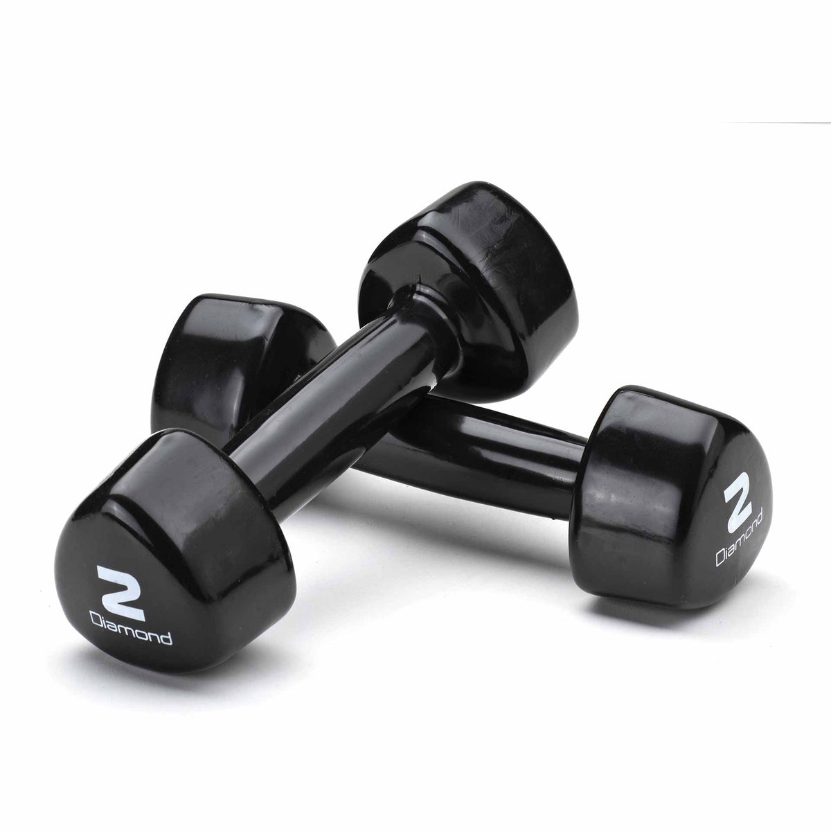 VINYL DUMBBELL SET, 1–10 KG