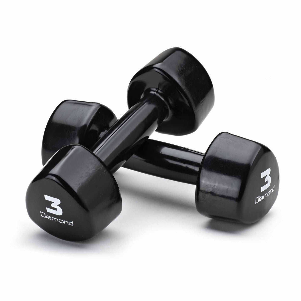 VINYL DUMBBELL SET, 1–10 KG