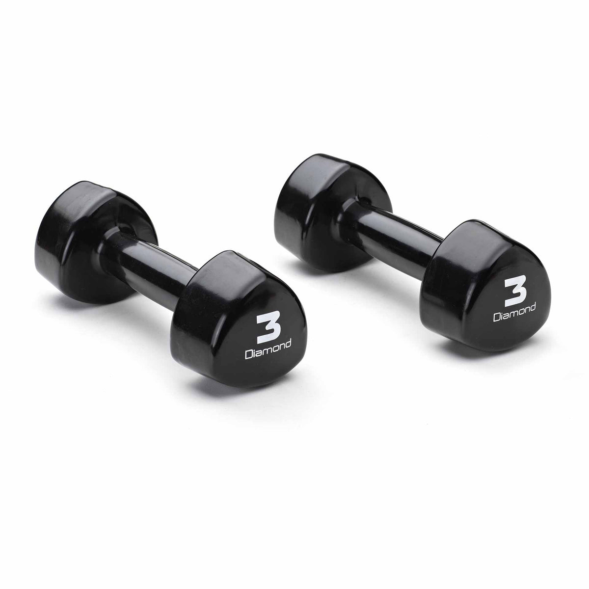 VINYL DUMBBELL SET, 1–10 KG