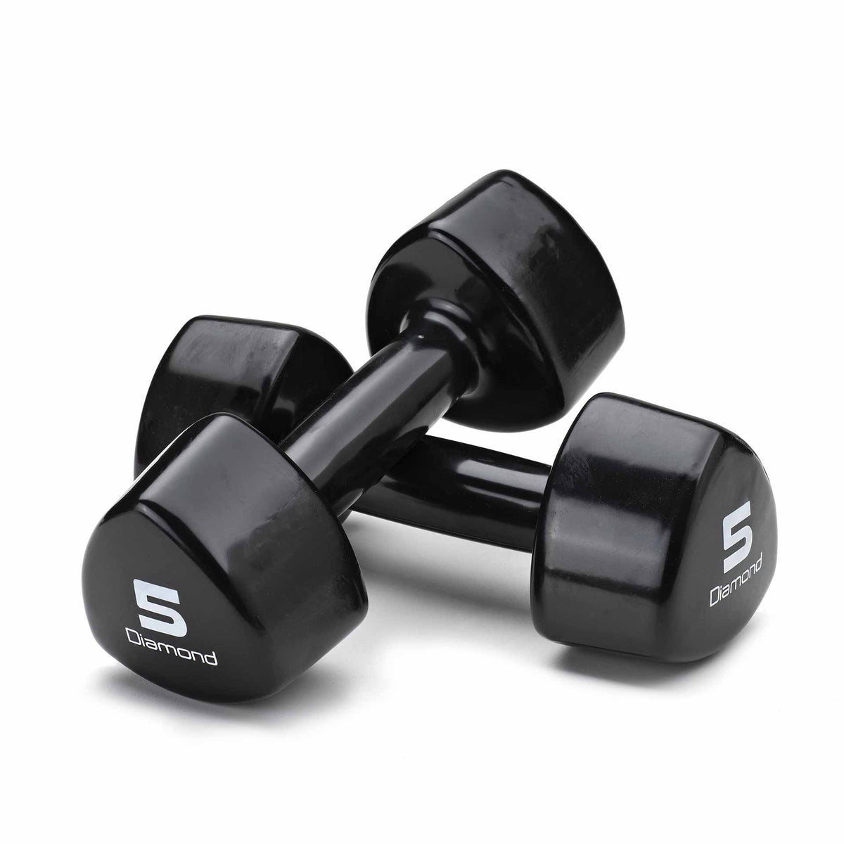 VINYL DUMBBELL SET, 1–10 KG