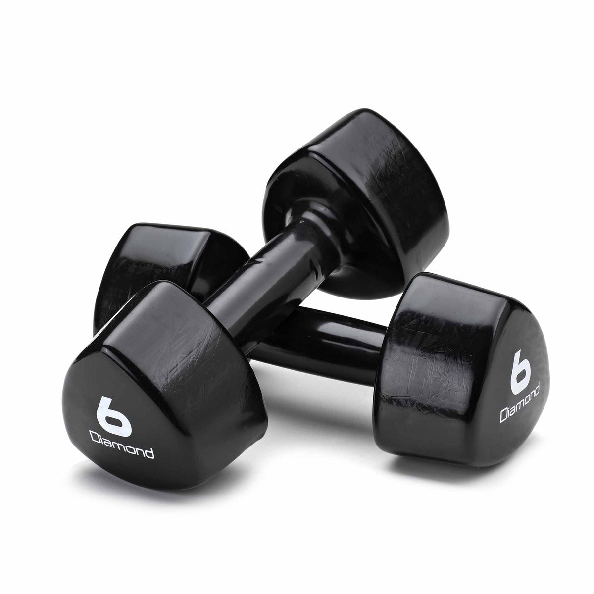 VINYL DUMBBELL SET, 1–10 KG