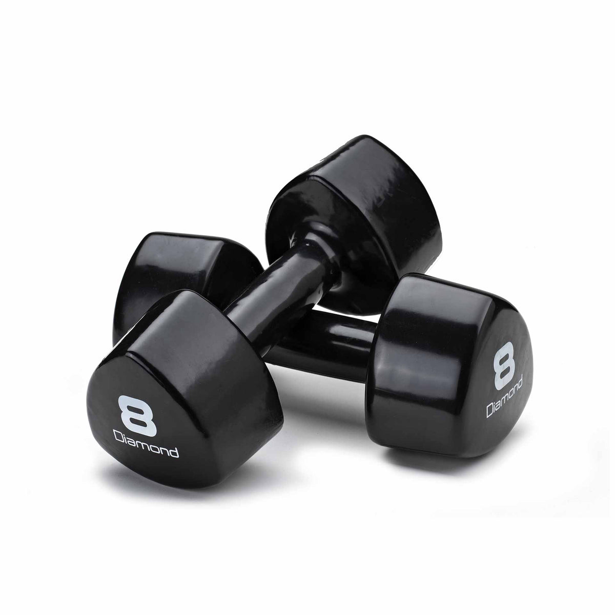 VINYL DUMBBELL SET, 1–10 KG