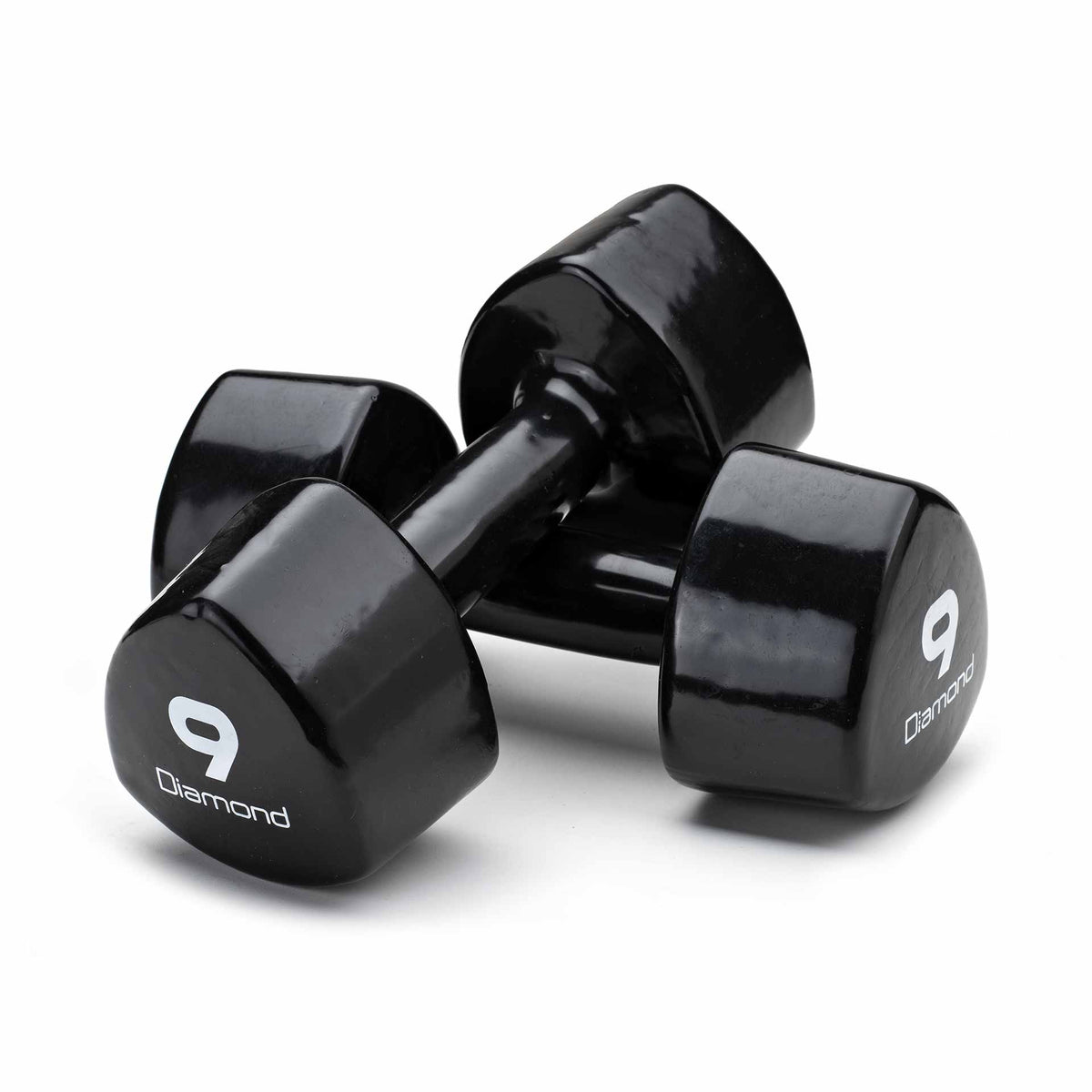 VINYL DUMBBELL SET, 1–10 KG