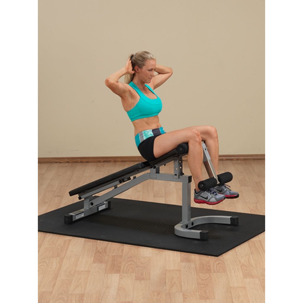 Body Solid Powerline Flat Incline Decline Bench