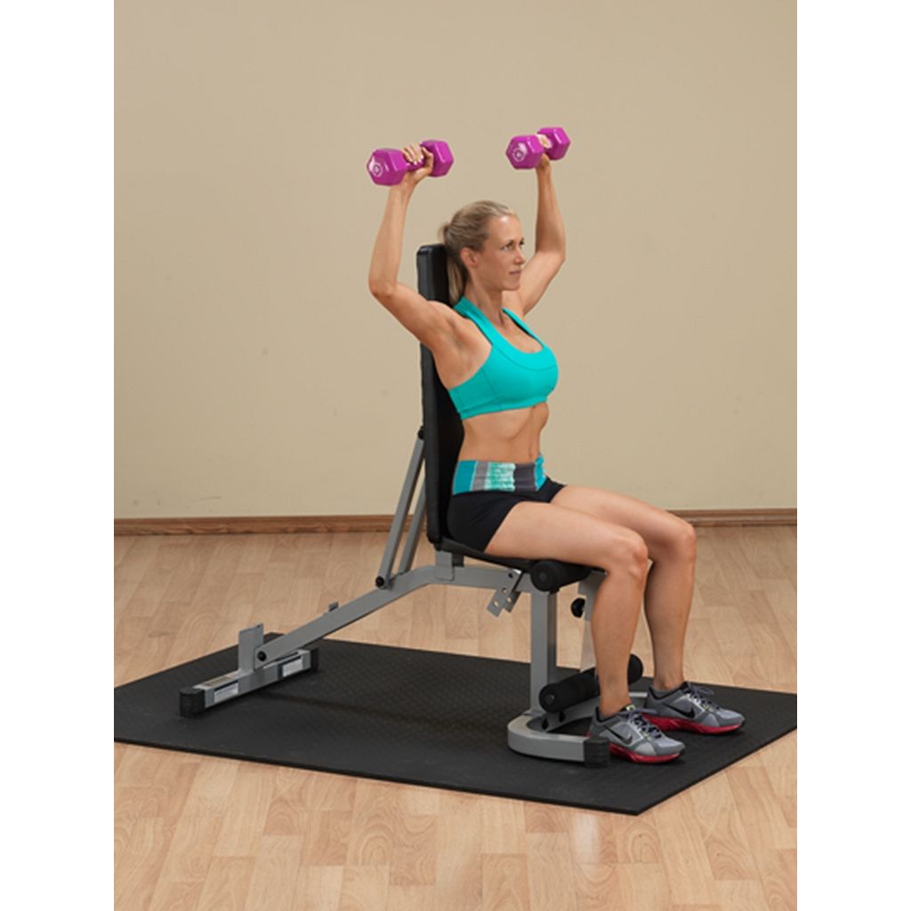 Body Solid Powerline Flat Incline Decline Bench