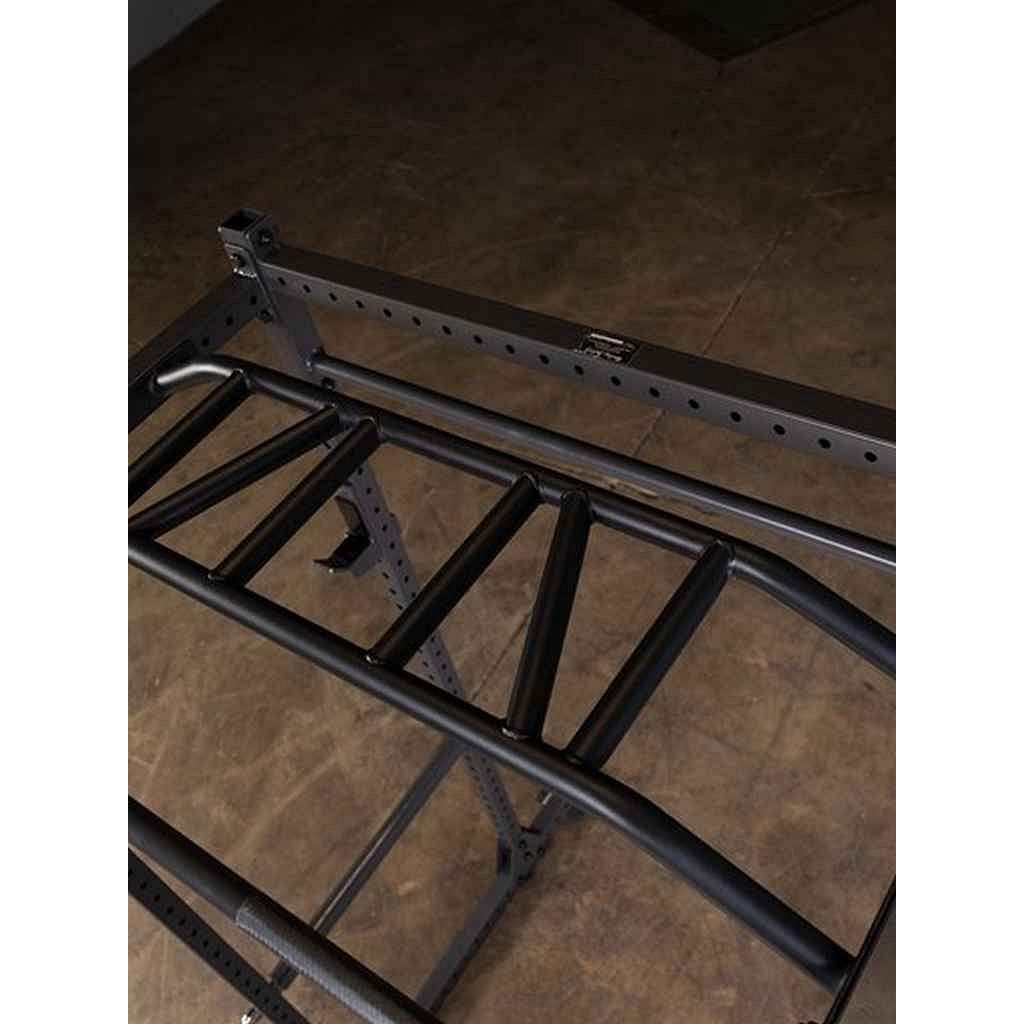 جهاز Body Solid Powerline Rack مع وصلة تمديد وملحق متعدد لتمارين العقلة
