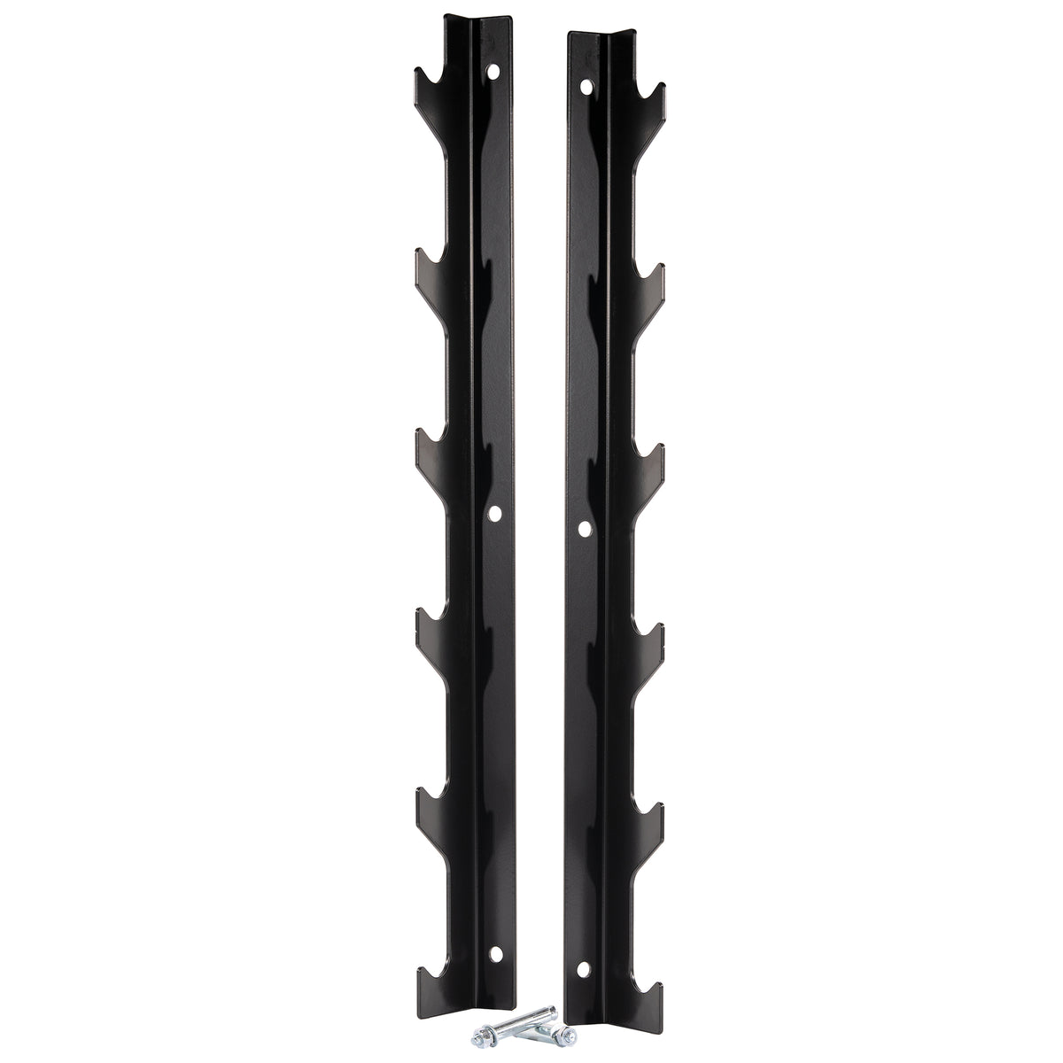 6-Slot Wall-Mounted Barbell Rack