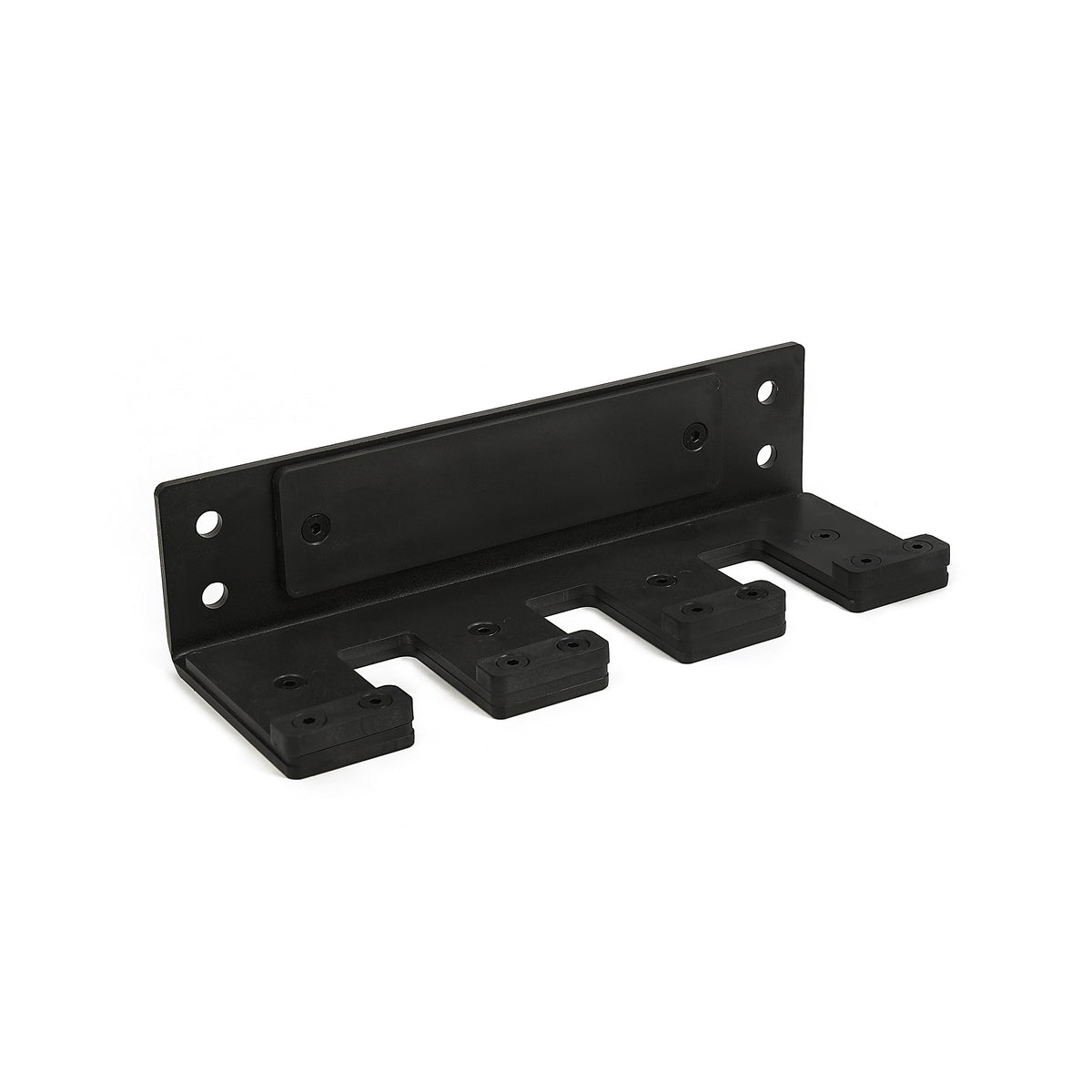 3-Station Vertical Wall-Mounted Barbell Rack