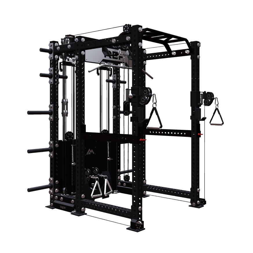 REP Fitness Ares 2.0 Functional Trainer - Metallic Black | 6-Post PR-5000 System | 80 Inch