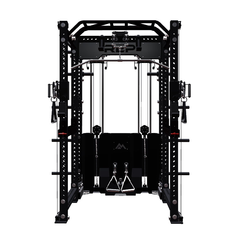 REP Fitness Ares 2.0 Functional Trainer - Metallic Black | 6-Post PR-5000 System | 80 Inch