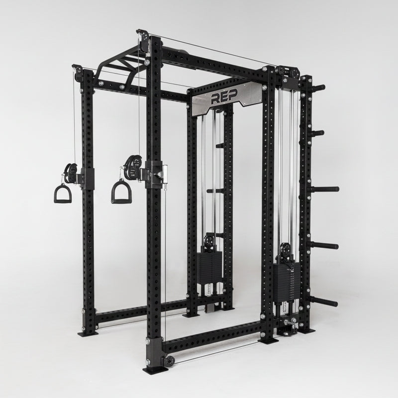 REP Fitness Athena Functional Trainer- Metallic Black | 6-Post PR-5000 System | 80 Inch