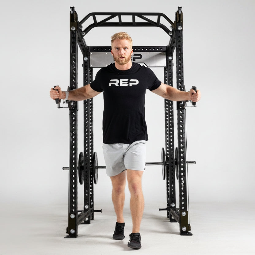 REP Fitness Athena Functional Trainer- Metallic Black | 6-Post PR-5000 System | 80 Inch