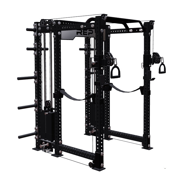 REP Fitness Athena Functional Trainer- Metallic Black | 6-Post PR-5000 System | 80 Inch
