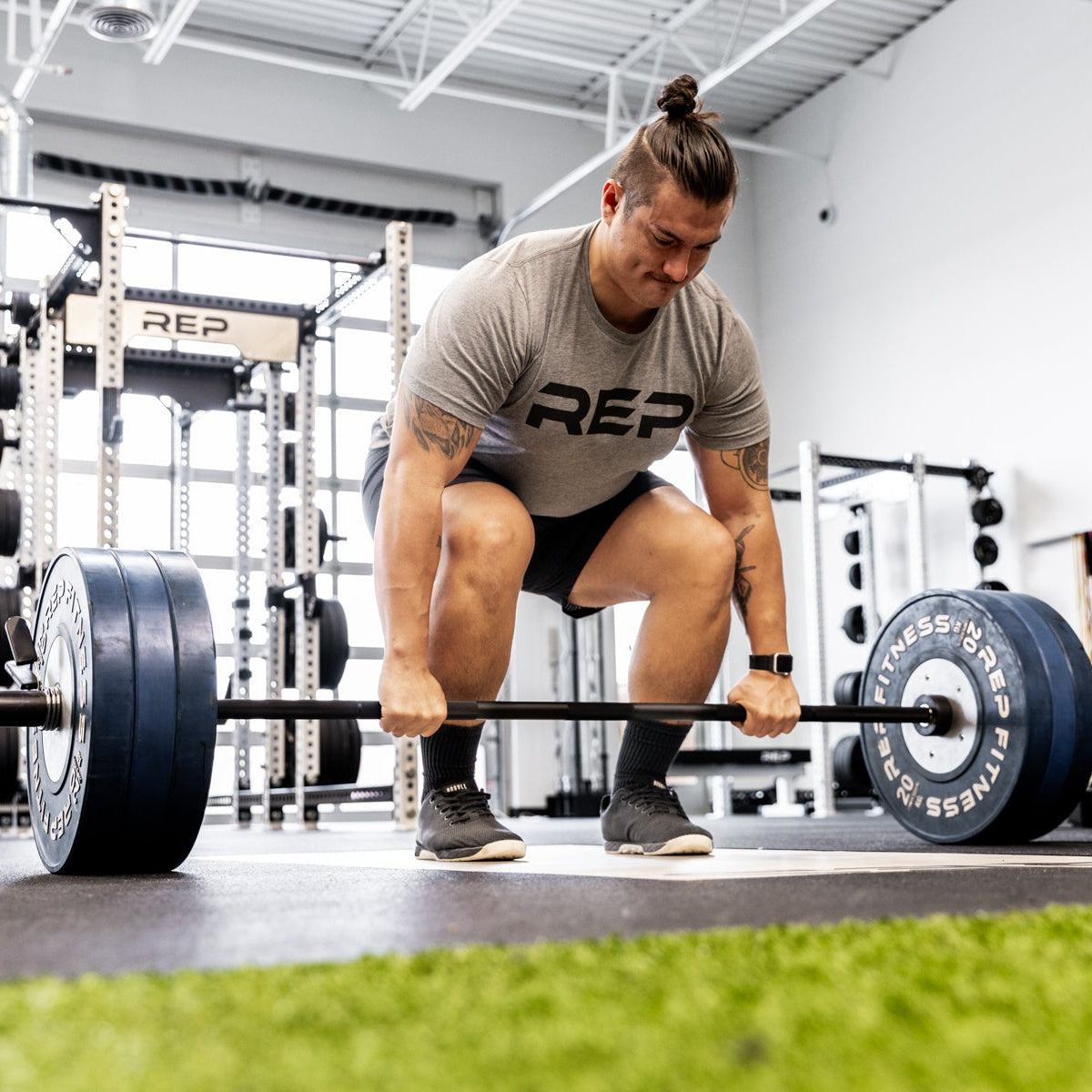 REP Fitness Black Diamond Power Bar | 20 Kg