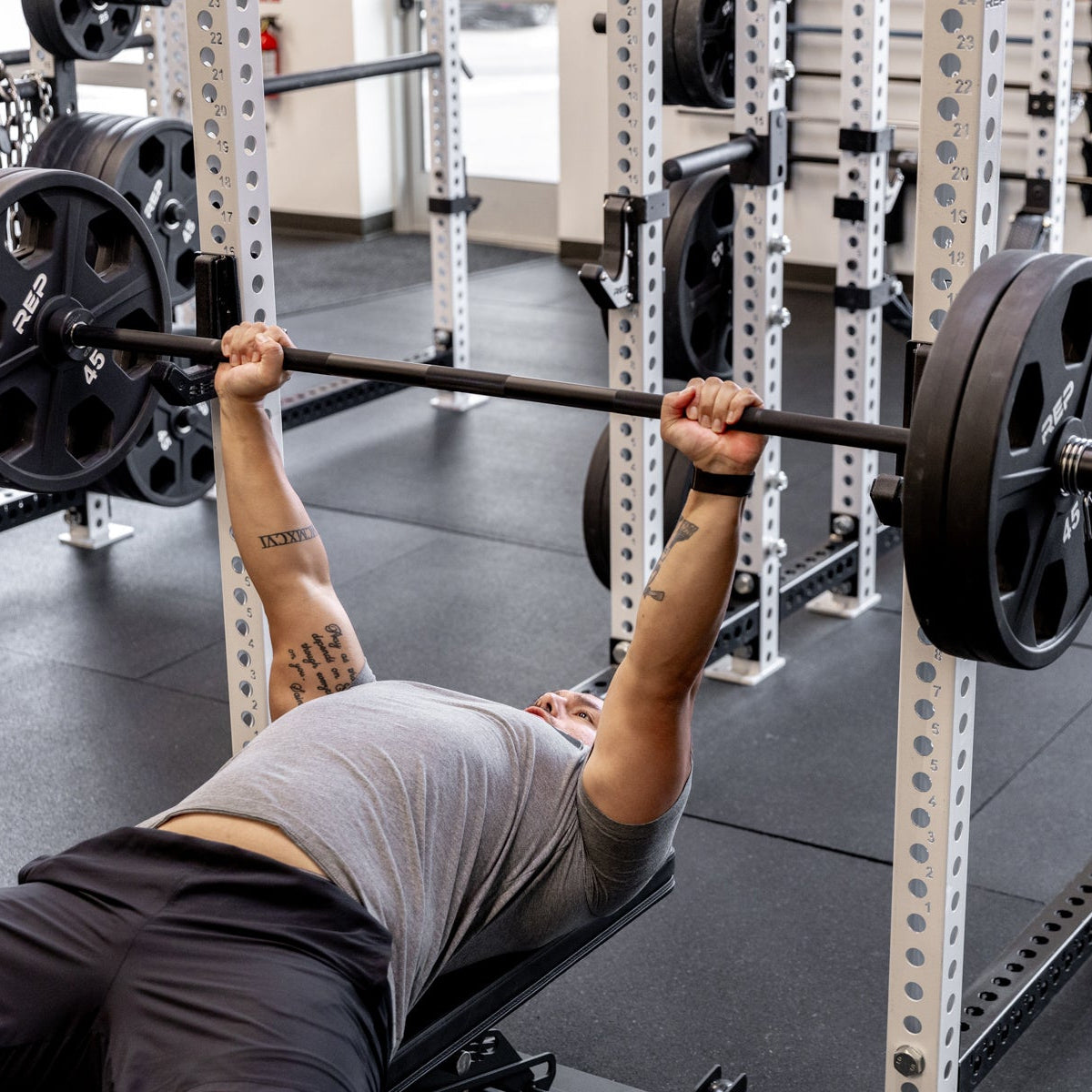 REP Fitness Black Diamond Power Bar | 20 Kg