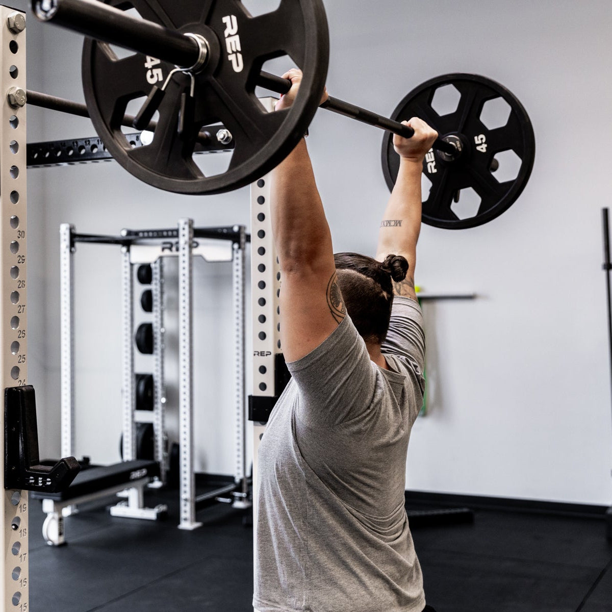 REP Fitness Black Diamond Power Bar | 20 Kg
