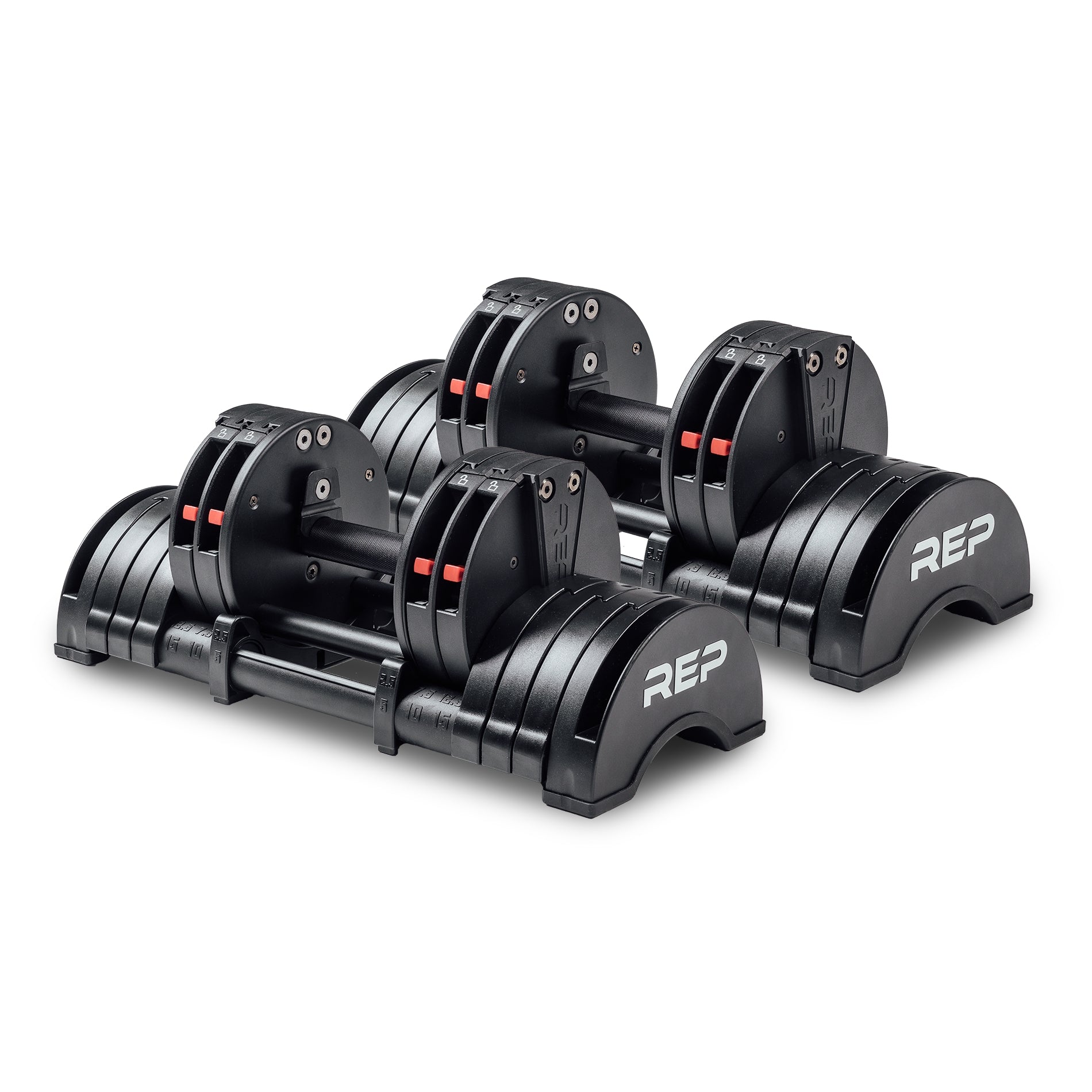 REP Fitness QuickDraw Adjustable Dumbbells - Pair | 15 Kg