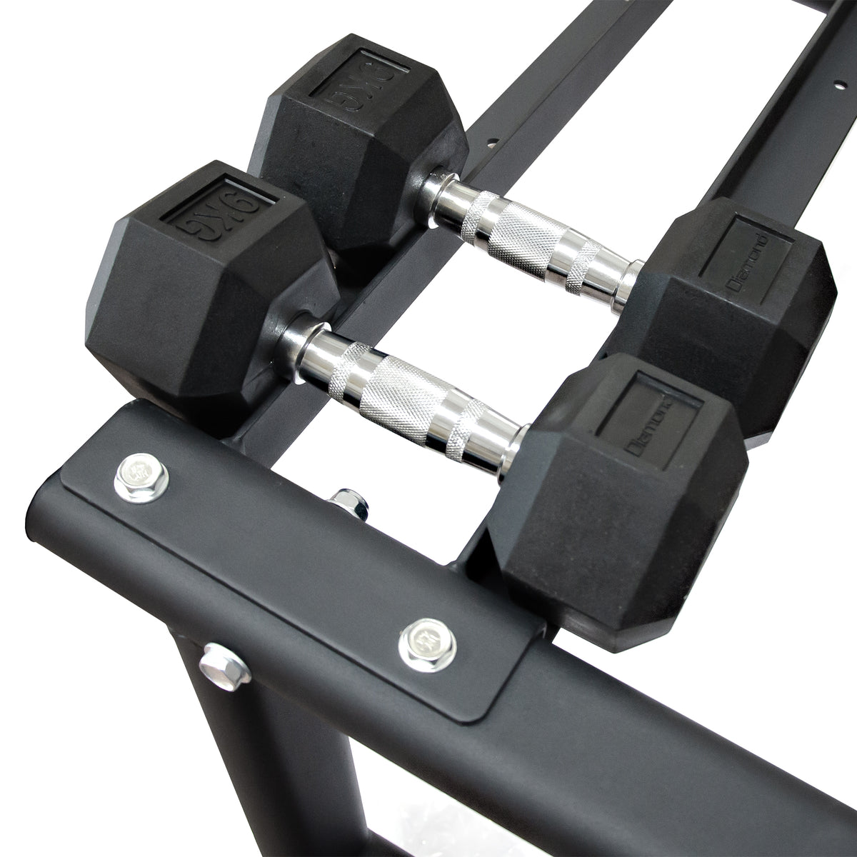 DUMBBELL RACK – 3 SHELVES (15 pairs)