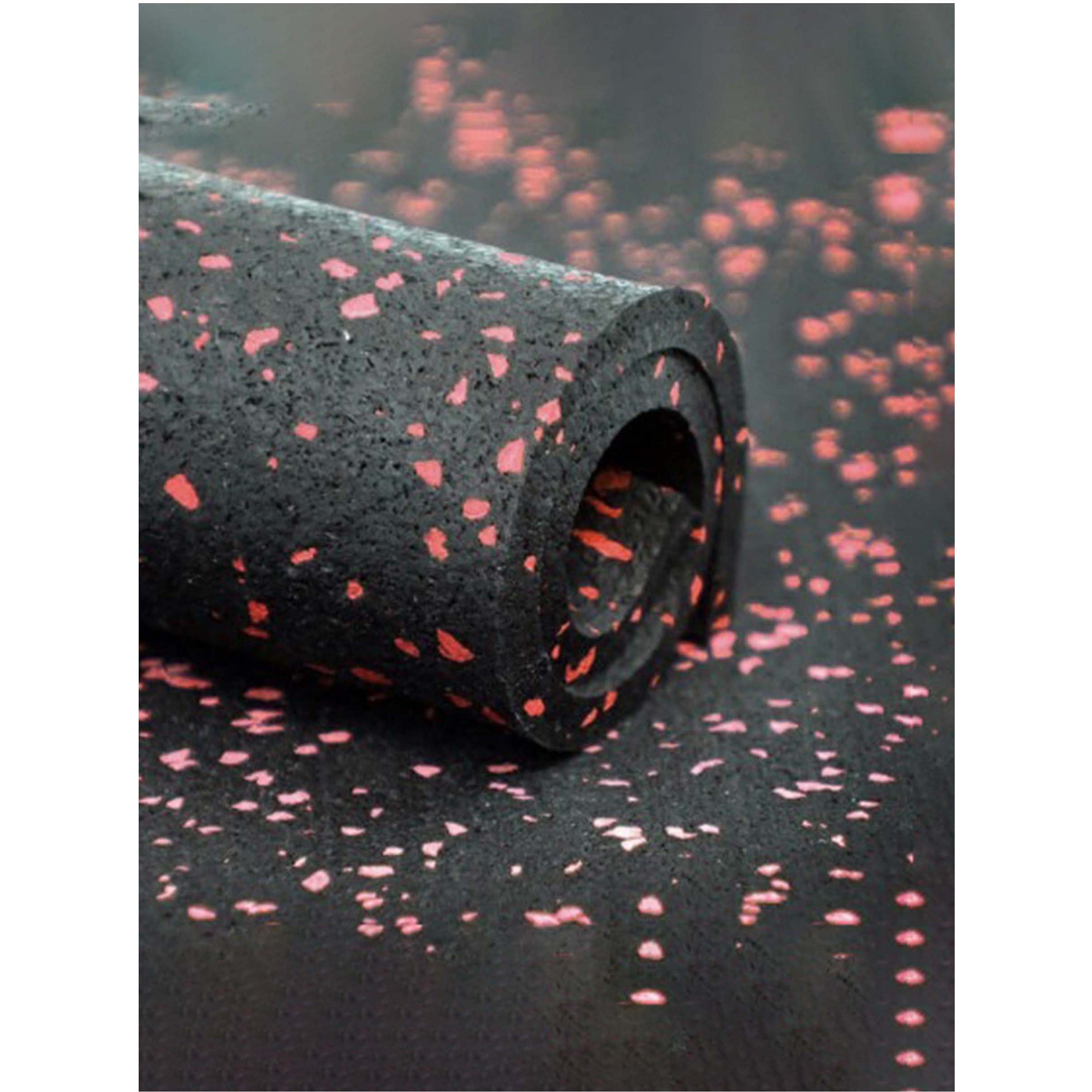 Axox Fitness EPDM Flooring Rolls – 8mm Thickness | 1.2m / 10m Length | Red