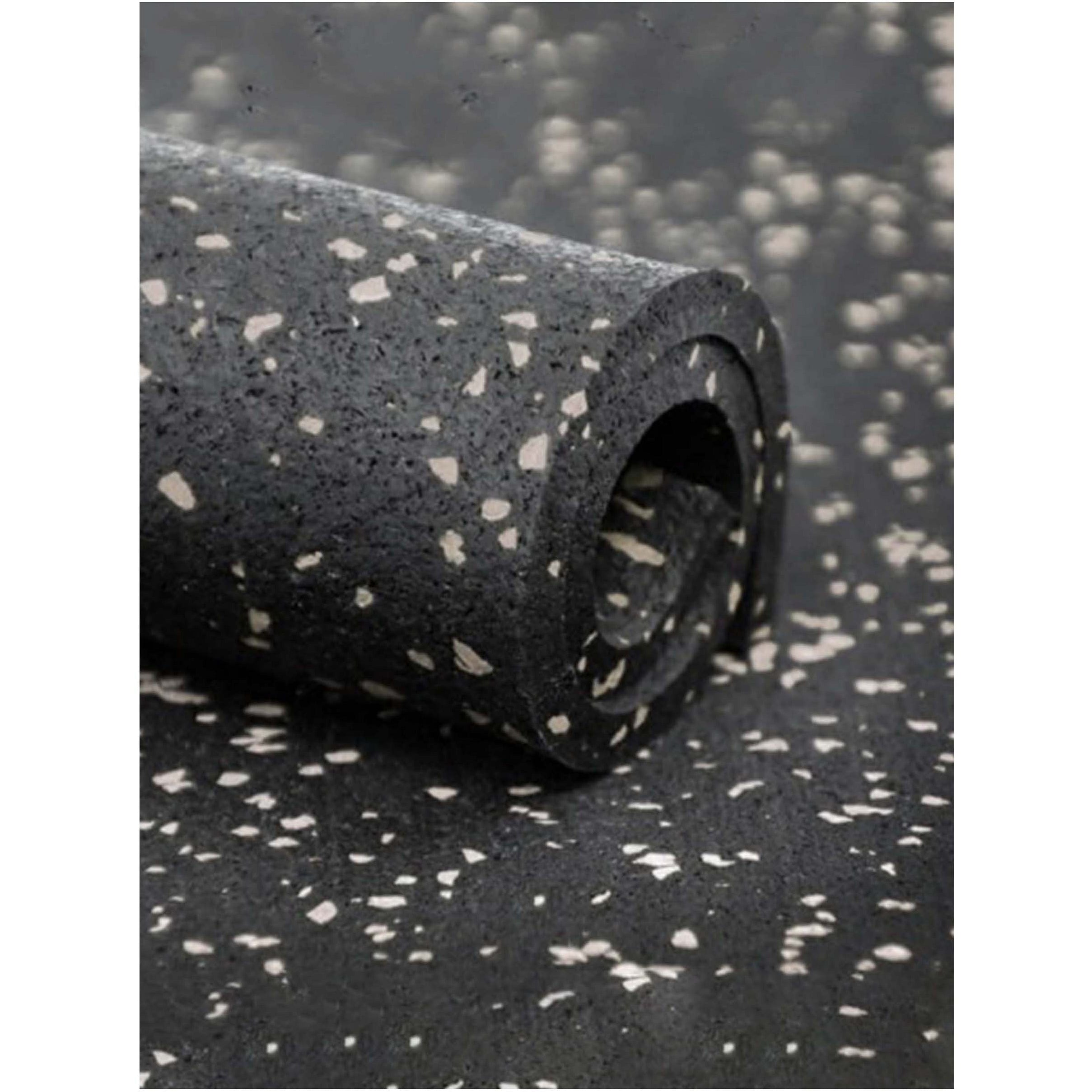 Axox Fitness EPDM Flooring Rolls – 8mm Thickness | 1.2m / 10m Length | Yellow