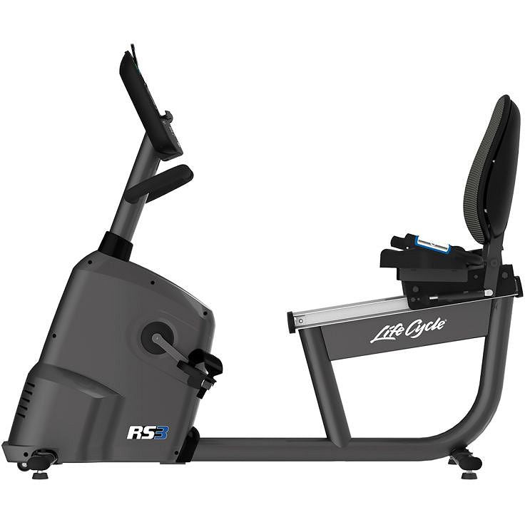 Life Fitness RS3 Recumbent Bike, Base +Go Console
